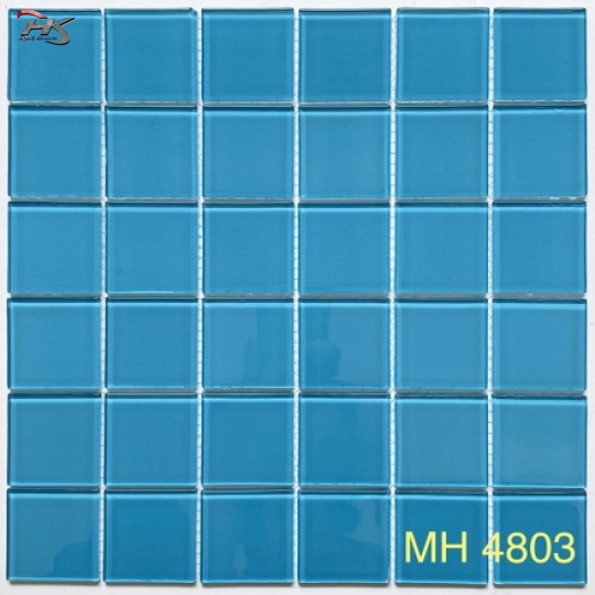 GẠCH TRANG TRÍ MOSAIC THỦY TINH ĐƠN SẮC MH 4803