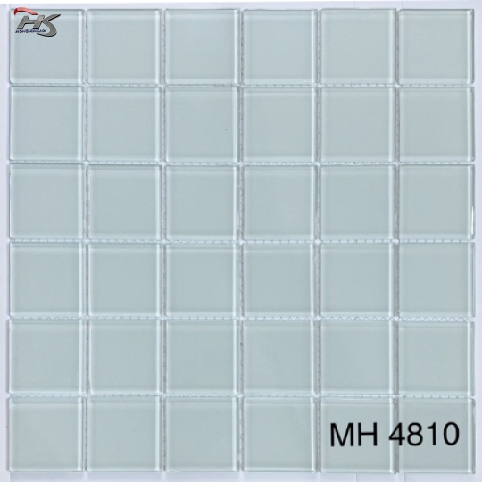 GẠCH TRANG TRÍ MOSAIC THỦY TINH ĐƠN SẮC MH 4810