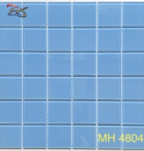 GẠCH TRANG TRÍ MOSAIC THỦY TINH ĐƠN SẮC MH 4804