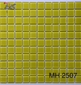 GẠCH TRANG TRÍ MOSAIC THỦY TINH ĐƠN SẮC MH 2507