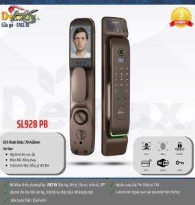 KHOÁ NHẬN DIỆN KHUÔN MẶT SL928 PB