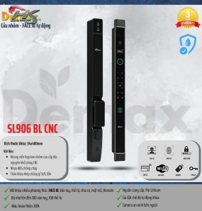 KHÓA THÔNG MINH DEMAX SL906 BL CNC