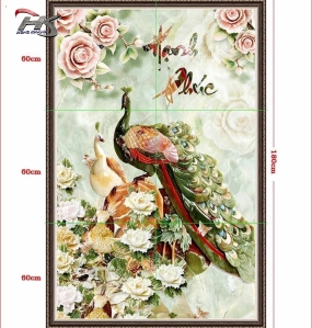 TRANH GẠCH 722D2 - GẠCH ÉP KÍNH