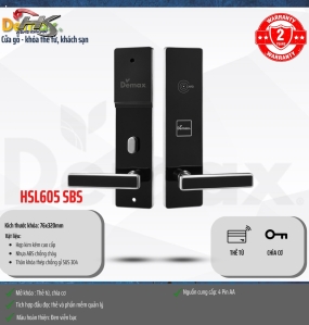 KHOÁ KHÁCH SẠN HSL605 SBS