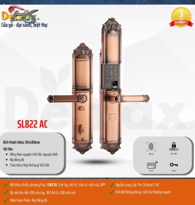 KHOÁ CỬA CHÍNH SL822 AC