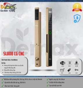 KHÓA THÔNG MINH DEMAX SL808 CG CNC