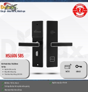 KHOÁ KHÁCH SẠN HSL606 SBS