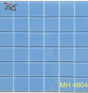 GẠCH TRANG TRÍ MOSAIC THỦY TINH ĐƠN SẮC MH 4804