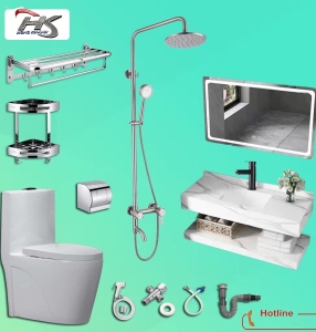 11. COMBO THIẾT BỊ VỆ SINH CAO CẤP
