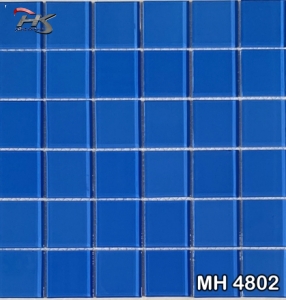 GẠCH TRANG TRÍ MOSAIC THỦY TINH ĐƠN SẮC MH 4802