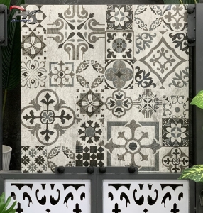 Gạch Trang Trí Ấn Độ 60×60 Yucera Deco1