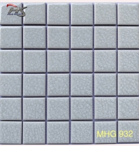 GẠCH MOSAIC TRANG TRÍ MEN RẠN ĐƠN SẮC MHG 932