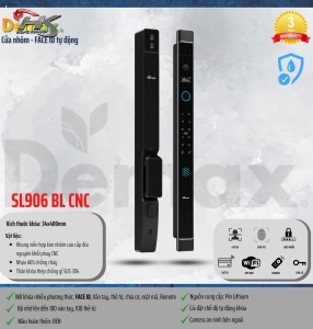 KHÓA THÔNG MINH DEMAX SL906 BL CNC