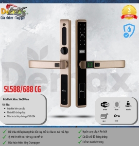 KHÓA THÔNG MINH DEMAX SL588 CG